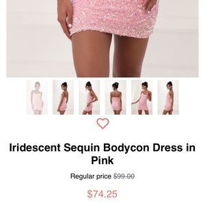 Lucy in the Sky Iridescent Dress